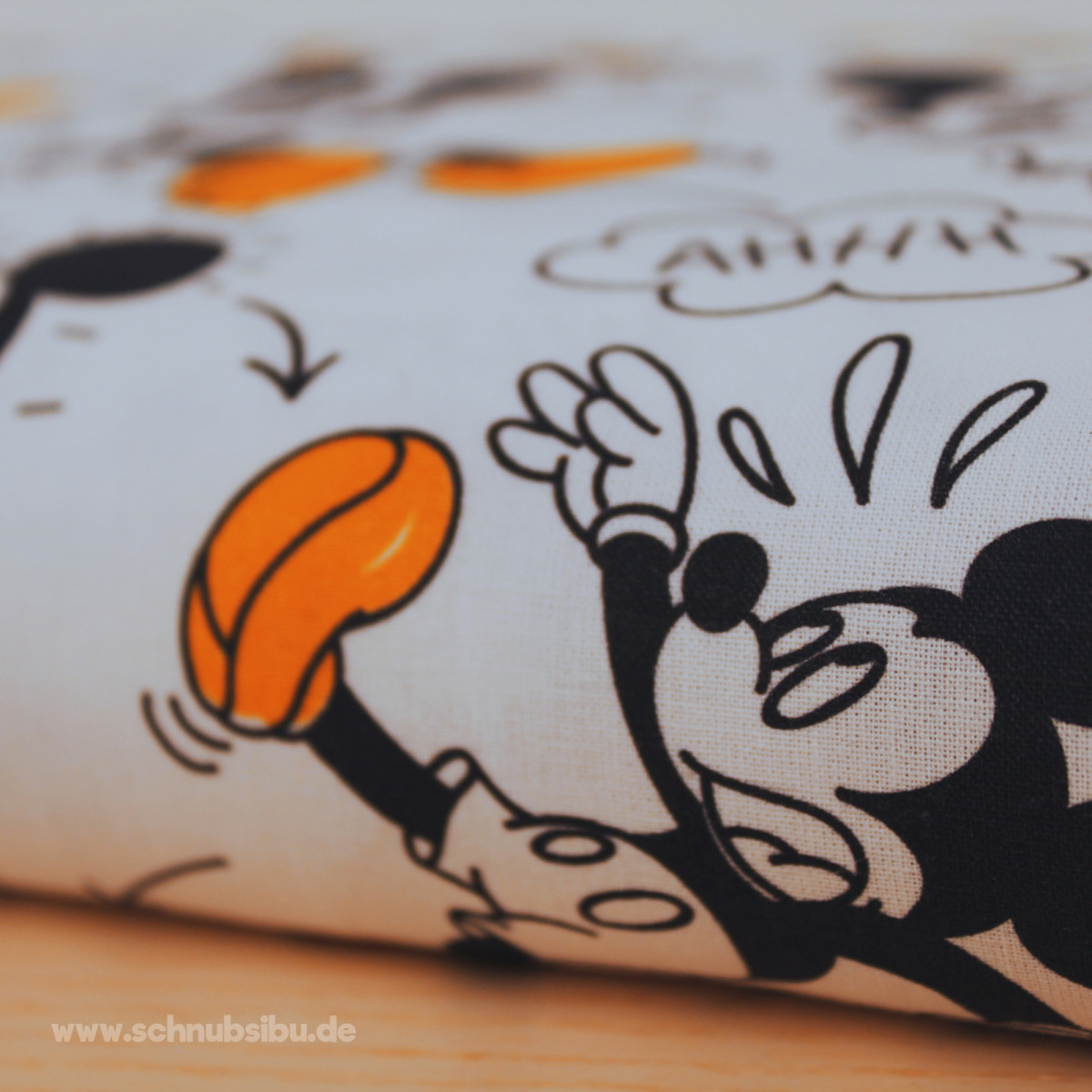 Popeline Mickey Mouse